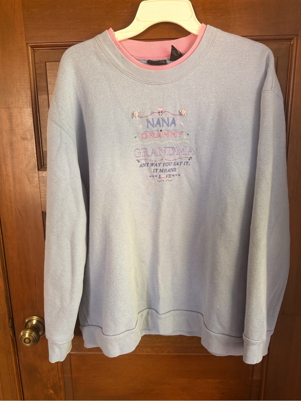 VINTAGE CROFT & BARROW SPORT GRANDMA CREWNECK 👵🏻